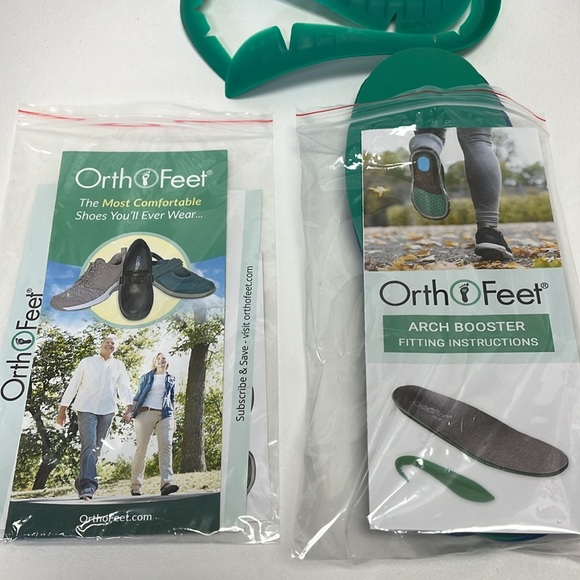 Orthofeet Women's Orthopedic Leather Talya Nurse Shoes - Picture 6 of 6